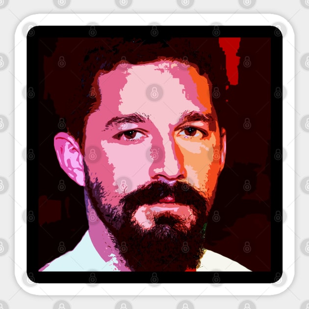 shia LaBeouf Sticker by oryan80